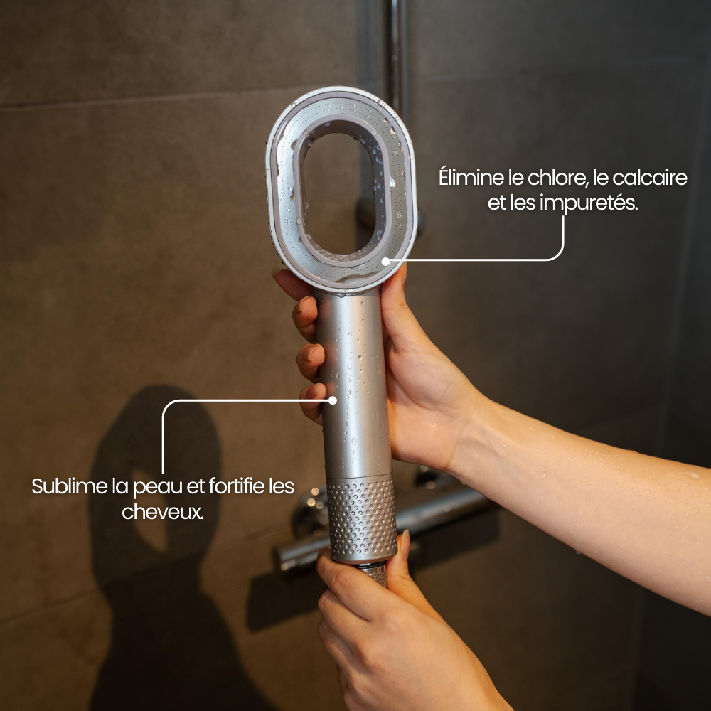 Pommeau de douche filtrant